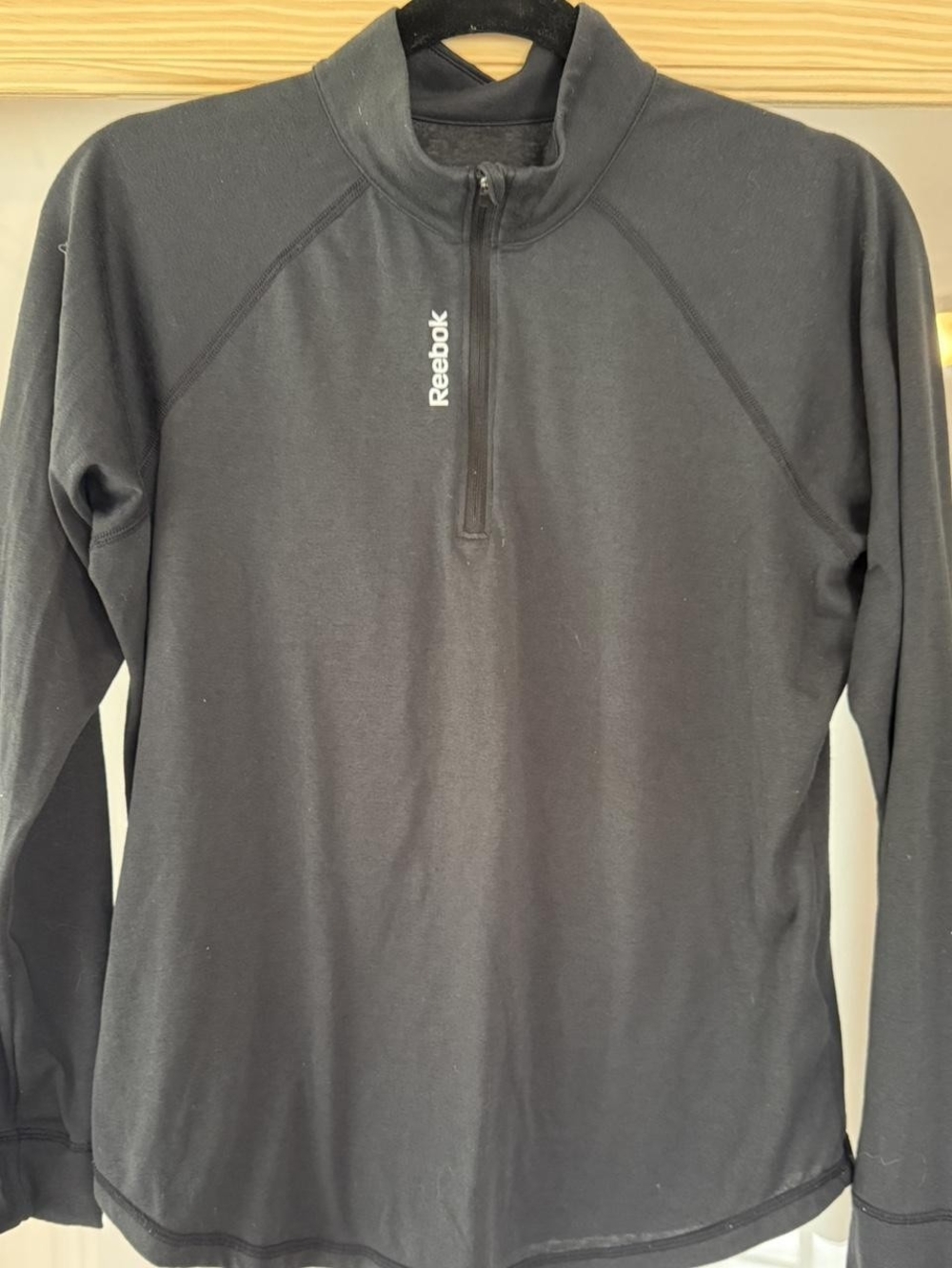 Reebok Women’s Speedwick 1/4 Zip Pullover Bundle - Set of 2 (Black & Grey) Sz XL